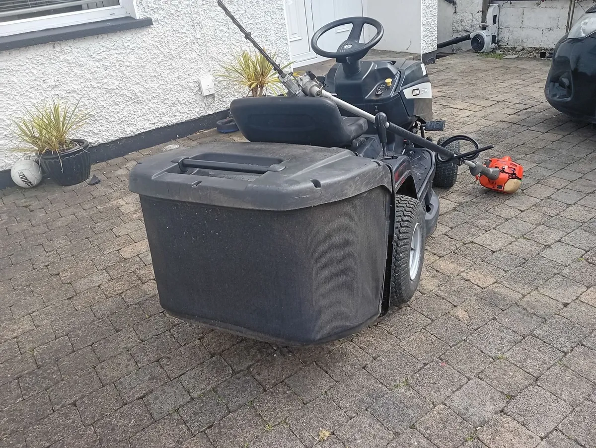 Alpina ride on lawnmower - Image 3