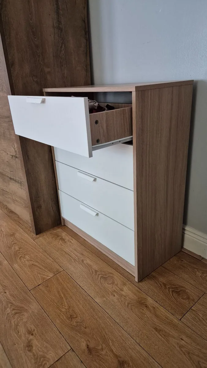 Desk, drawer, shelf and makeup table. - Image 2