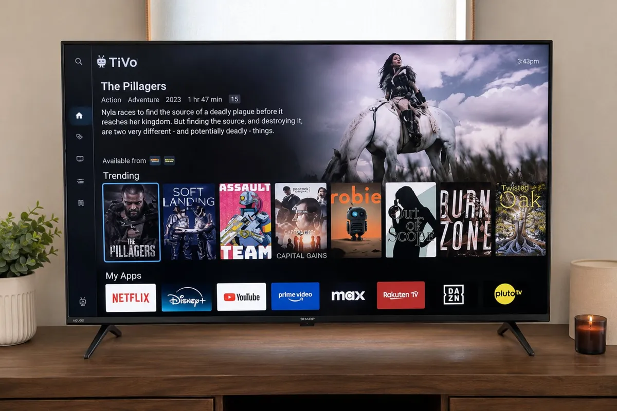 Sharp Aquos 50" 4K Ultra HD Smart TV
