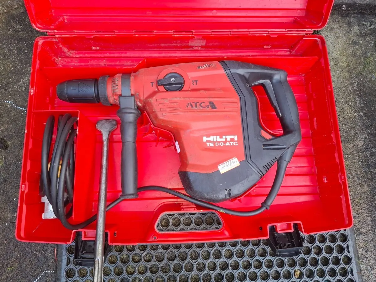 HILTI TE80ATC warranty 6-months /receipt - Image 1