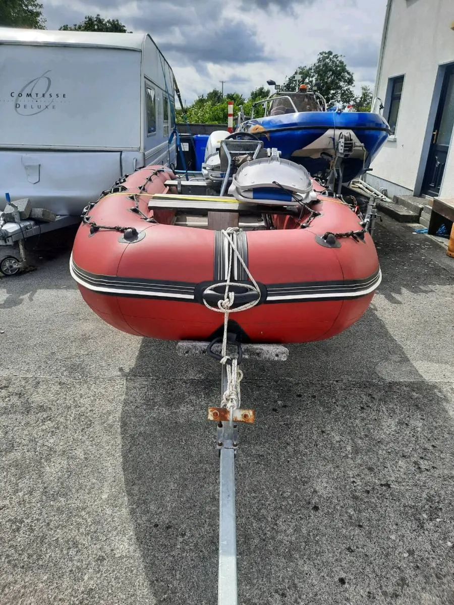 4.2m Kolibri boat and 15hp honda - Image 1