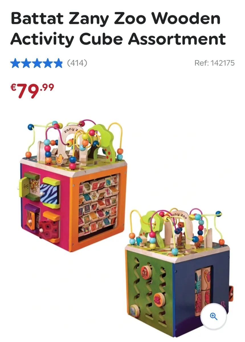 Wooden Activity Cube - Image 4
