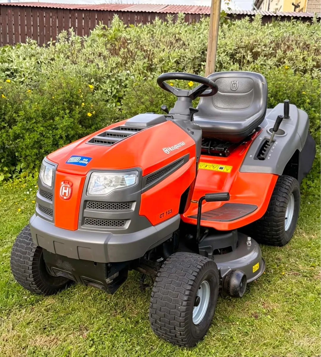 Husqvarna ride on lawnmower - Image 3