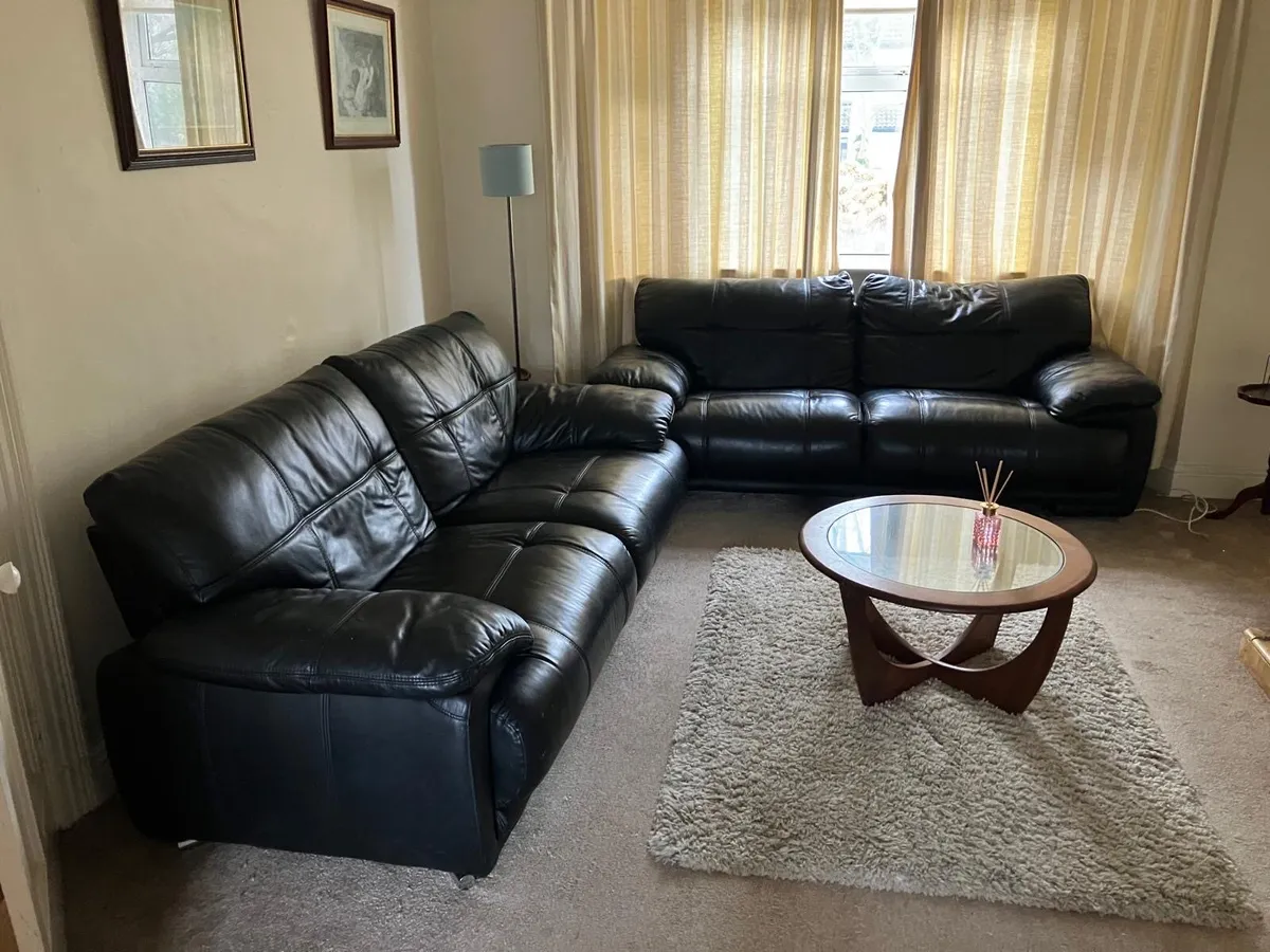 Set of couches sofas