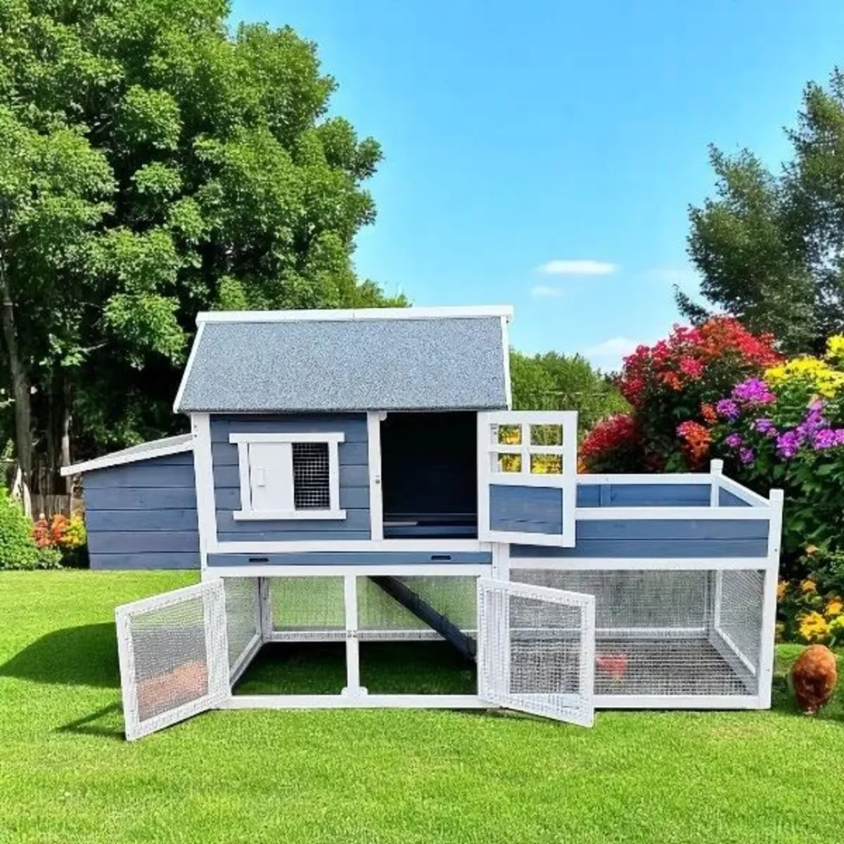Large Chicken Coop 6-8 Birds - Image 1