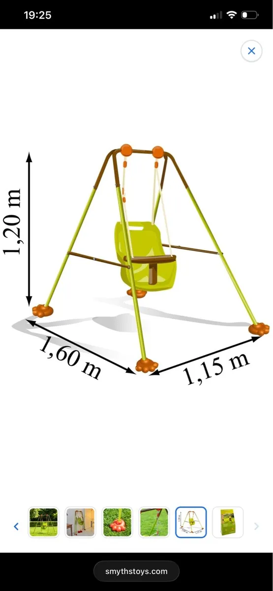 Folding Baby Swing Set - Image 4