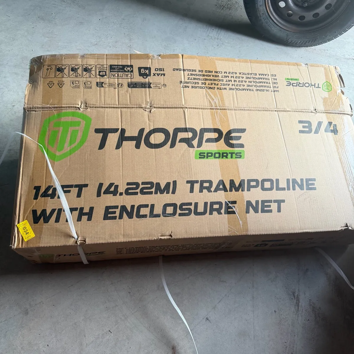 Enclosure net for Thorpe sports 14ft trampoline - Image 1