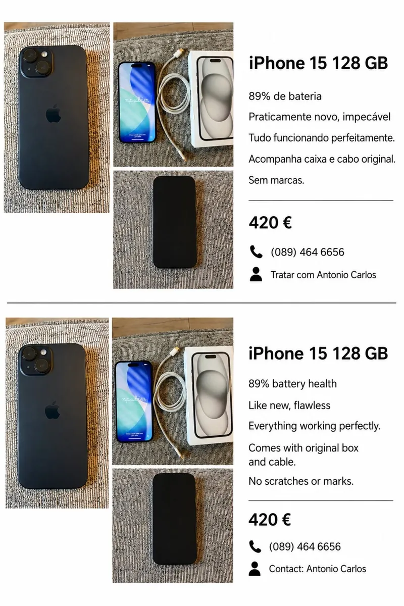 iPhone 15 128 Gb Unlocked - Image 4