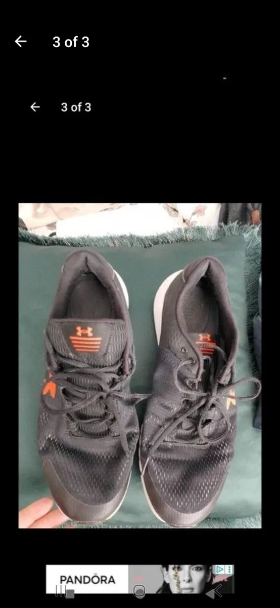 Men's under armour trainers - Image 2