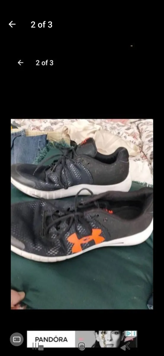 Men's under armour trainers - Image 3