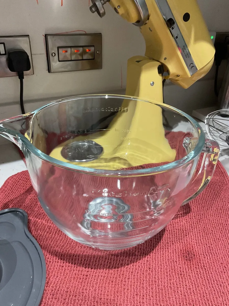 Glass bowl with cover for Kitchenaid stand mixer - Image 4