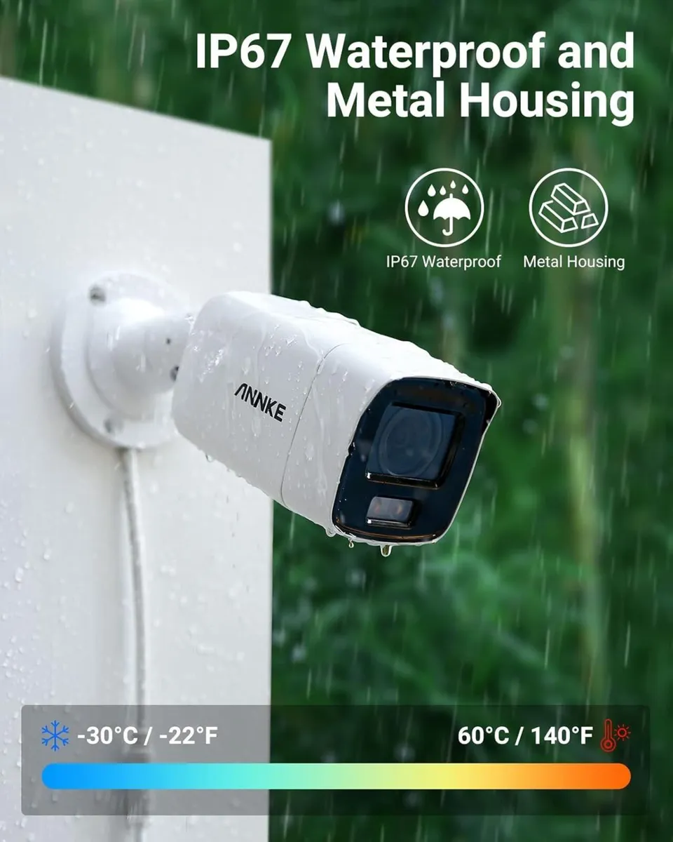 ANNKE NC800 4K PoE Bullet Cam Kit New - Image 2