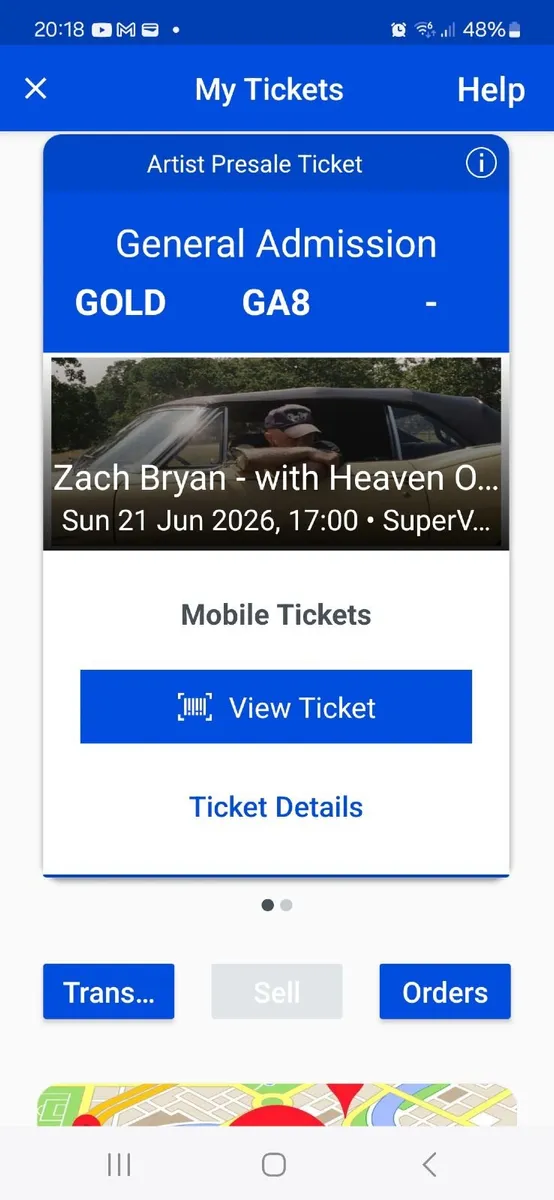 2 Zach Bryan (Gold Circle Tickets)