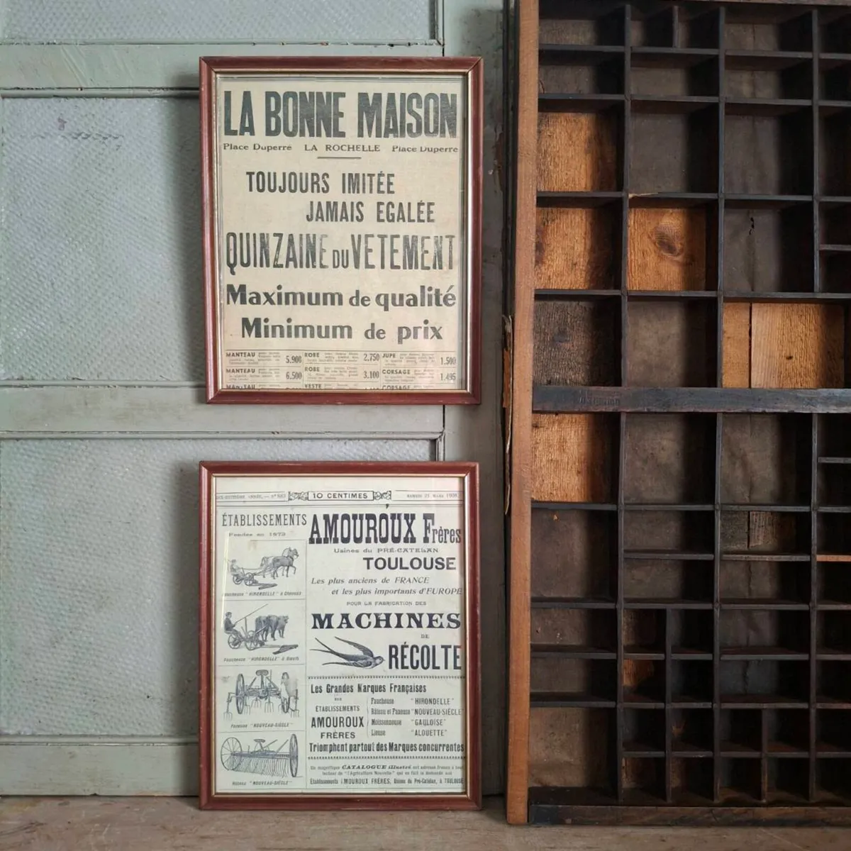 Original 1908 French Advertising - Image 1
