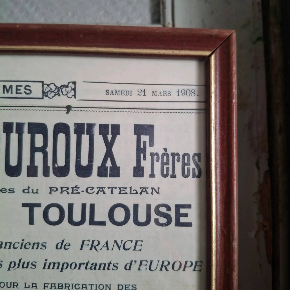 Original 1908 French Advertising - Image 4