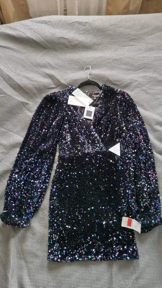 Nadine Merabi sequin party dress - Image 1