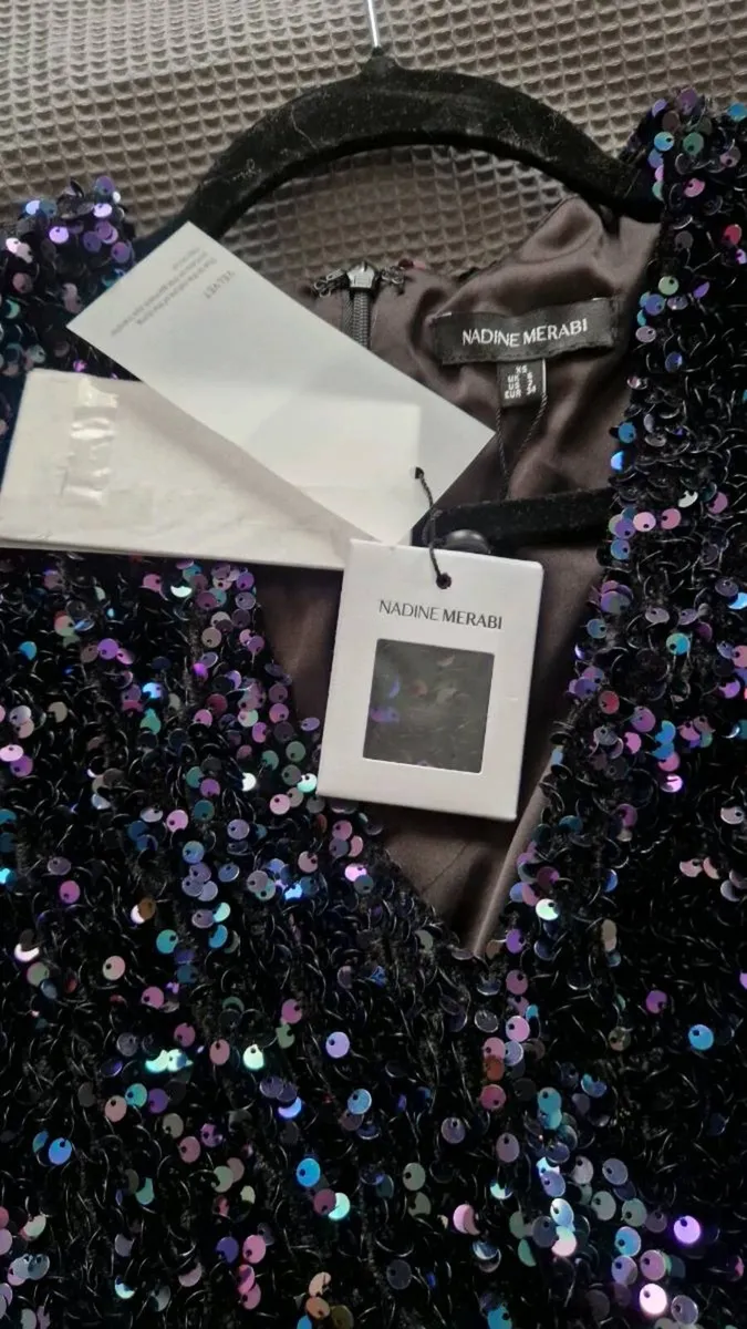 Nadine Merabi sequin party dress - Image 3