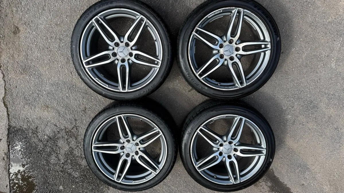 Genuine Mercedes Benz AMG 19 inch alloys - Image 1