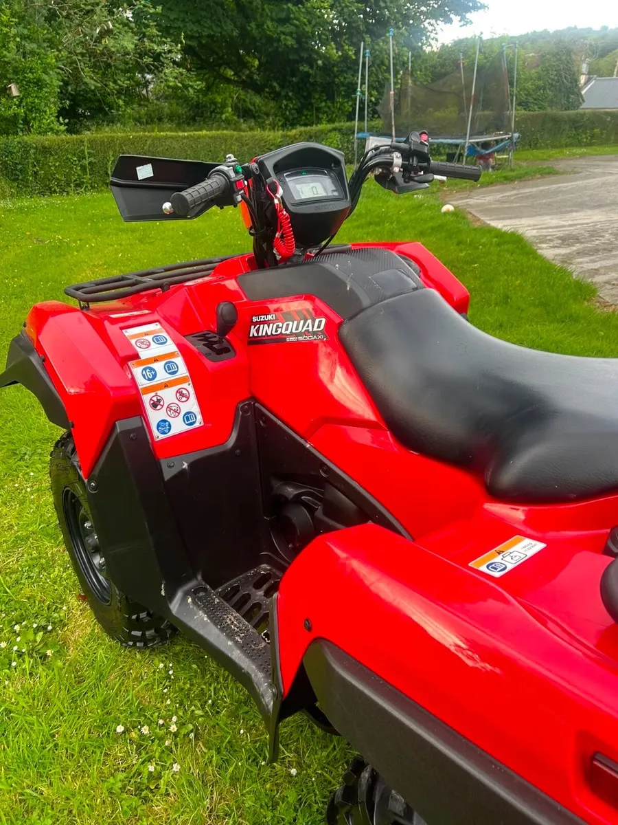 2025 Suzuki King Quad 500 - Image 4