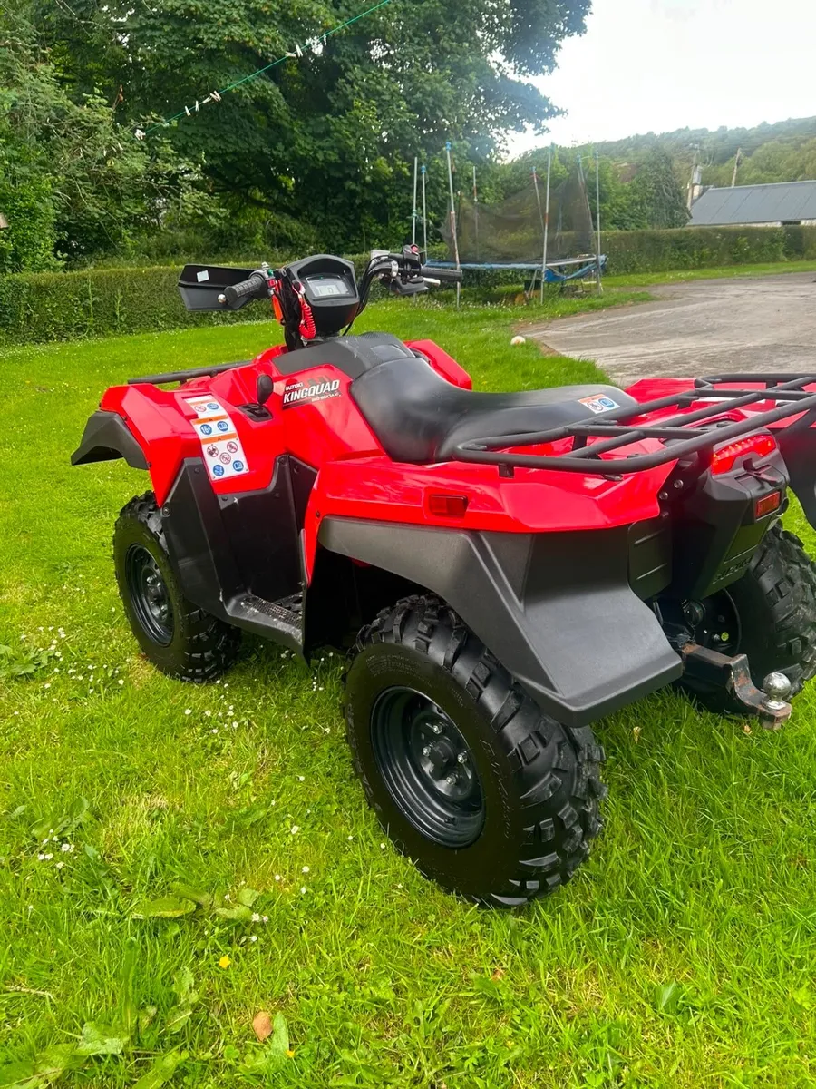 2025 Suzuki King Quad 500 4x4 Power Steering - Image 2
