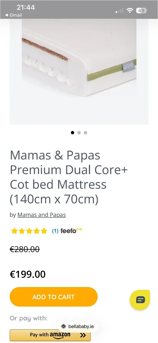 Baby mattress and bath tub - Image 3