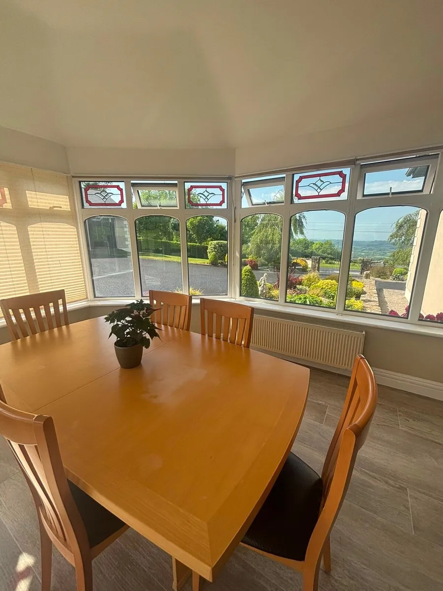 Dining Table and Chairs - Image 1