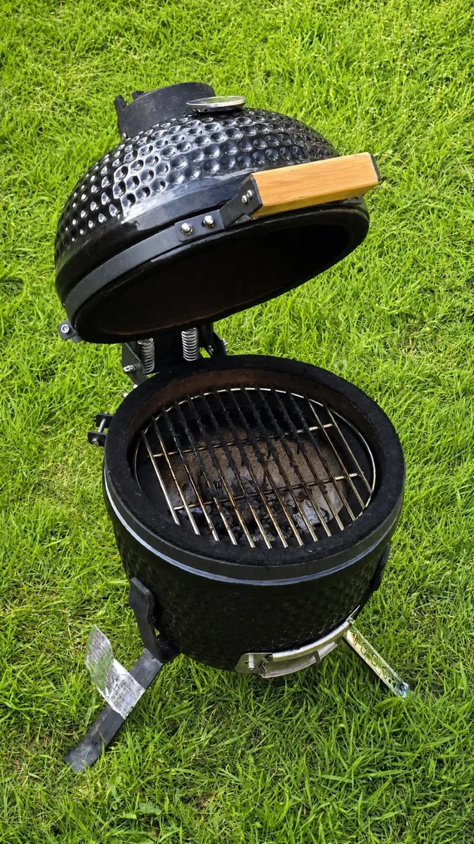 Lidl Mini Kamado Ceramic Grill + Cover - Image 4