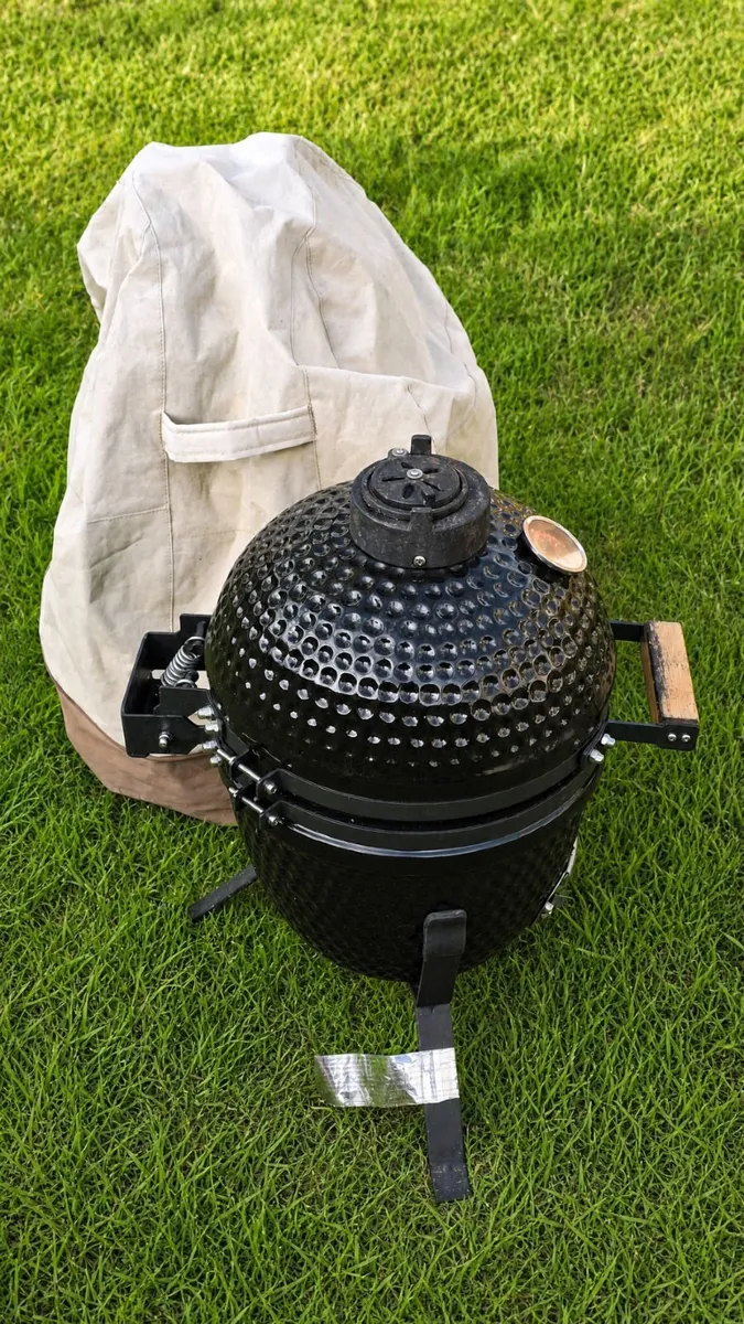 Lidl Mini Kamado Ceramic Grill + Cover - Image 1