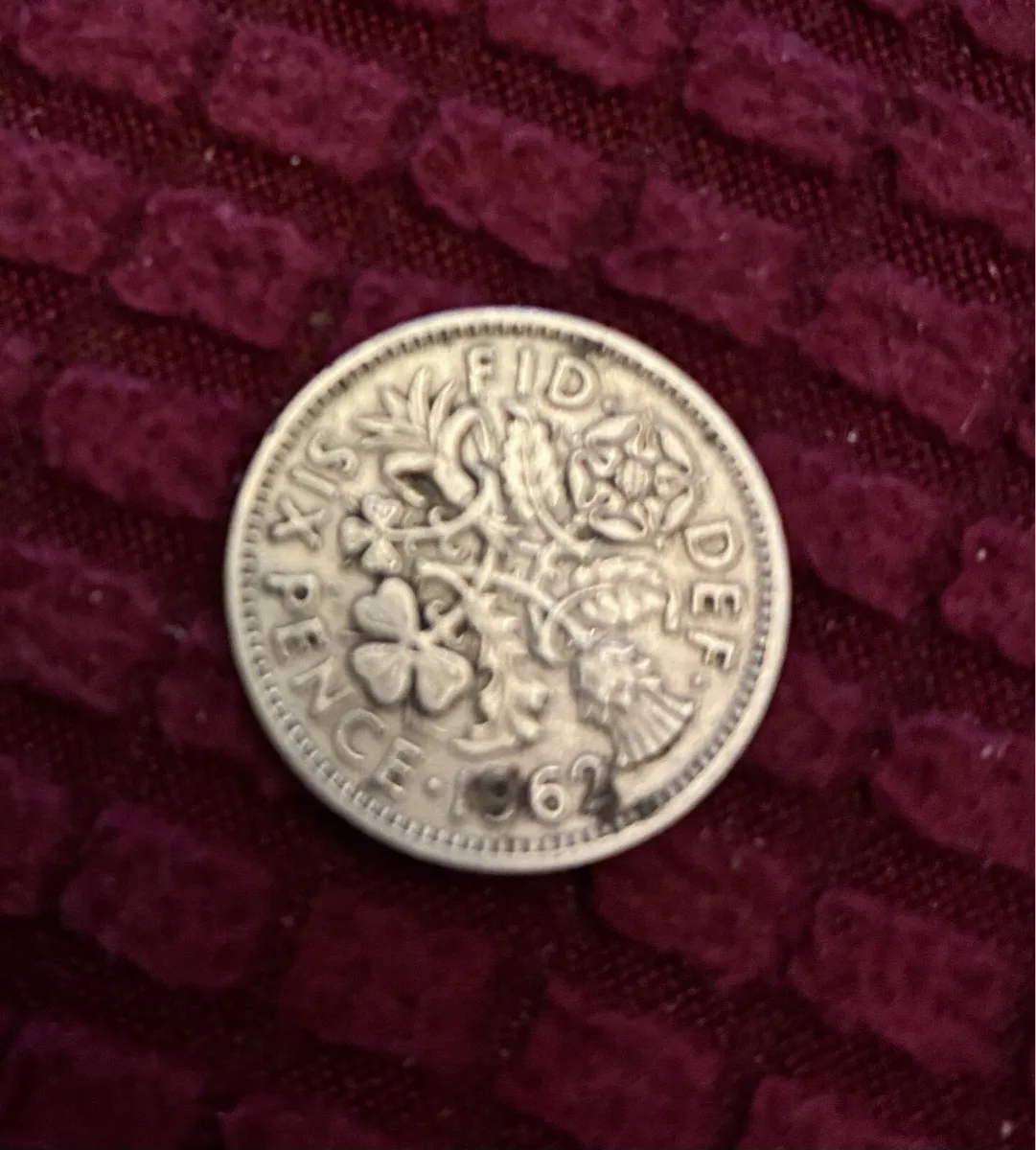 1962 UK Six Pence - Image 2