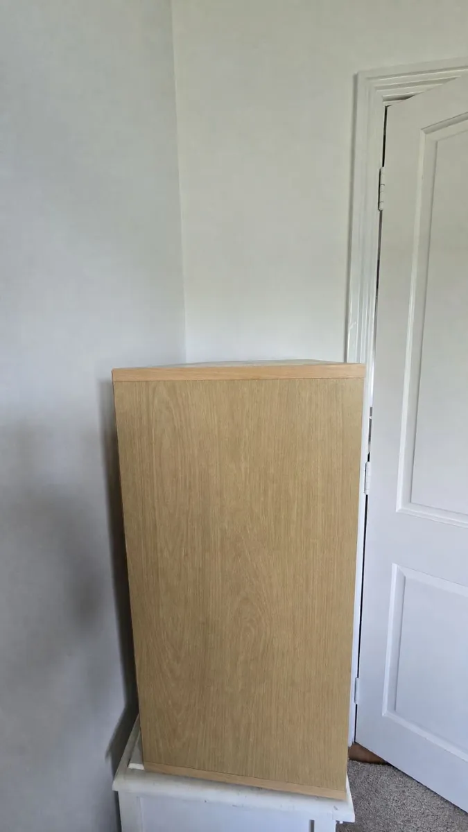 4-Cube Storage Unit / Shelving Unit (Light Wood) - Image 2