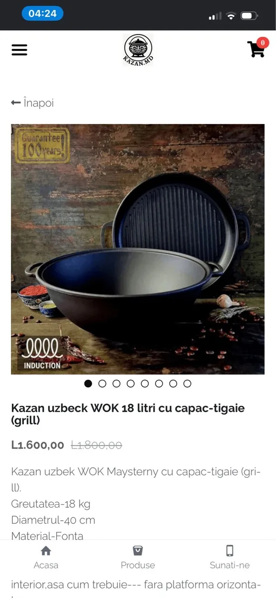 Cast Iron Cauldron 12 liters =120 - Image 1