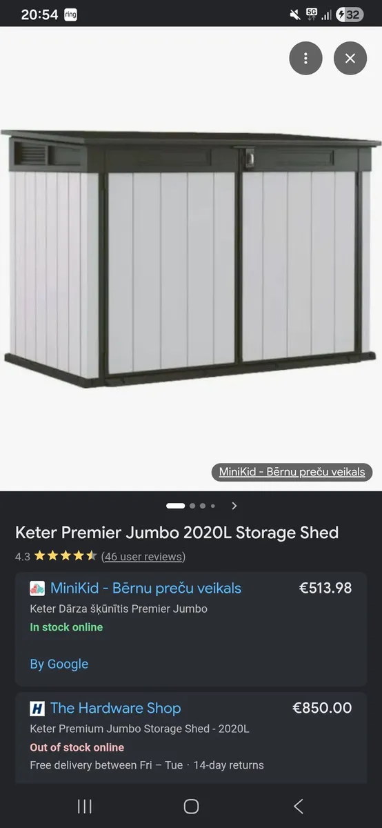 Keter Grande Garden Storage - Image 1