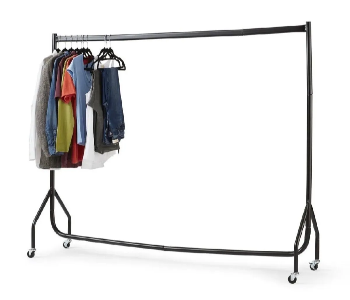 NEW 6ft Garment Clothes Rail Heavy Duty - Image 4