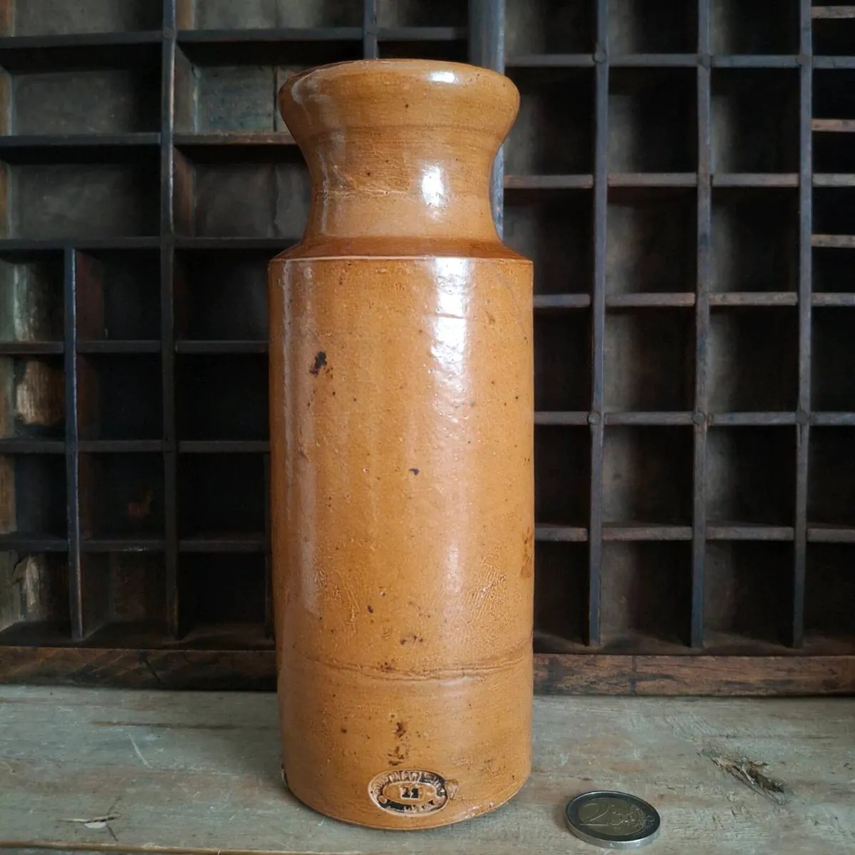 Doulton Lambeth Stoneware Bottle - Image 1