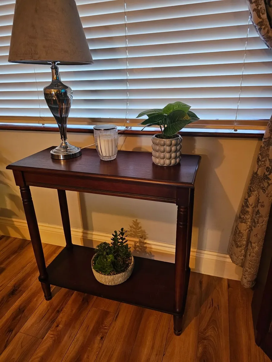 Mahogany side table - Image 4