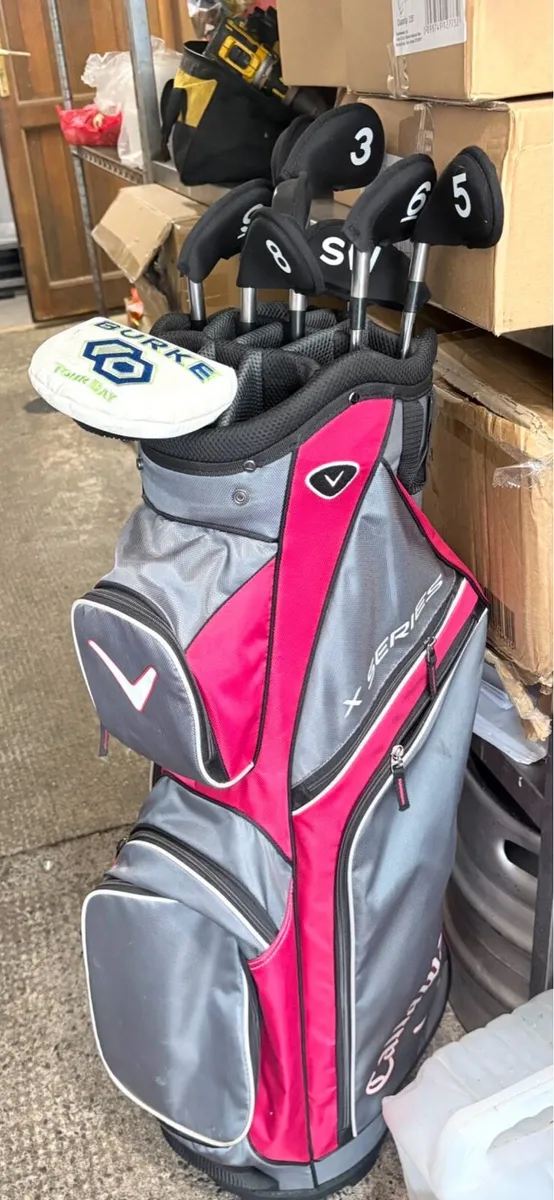 Golf Clubs And Bag - Image 1