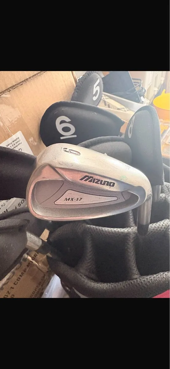Golf Clubs And Bag - Image 4