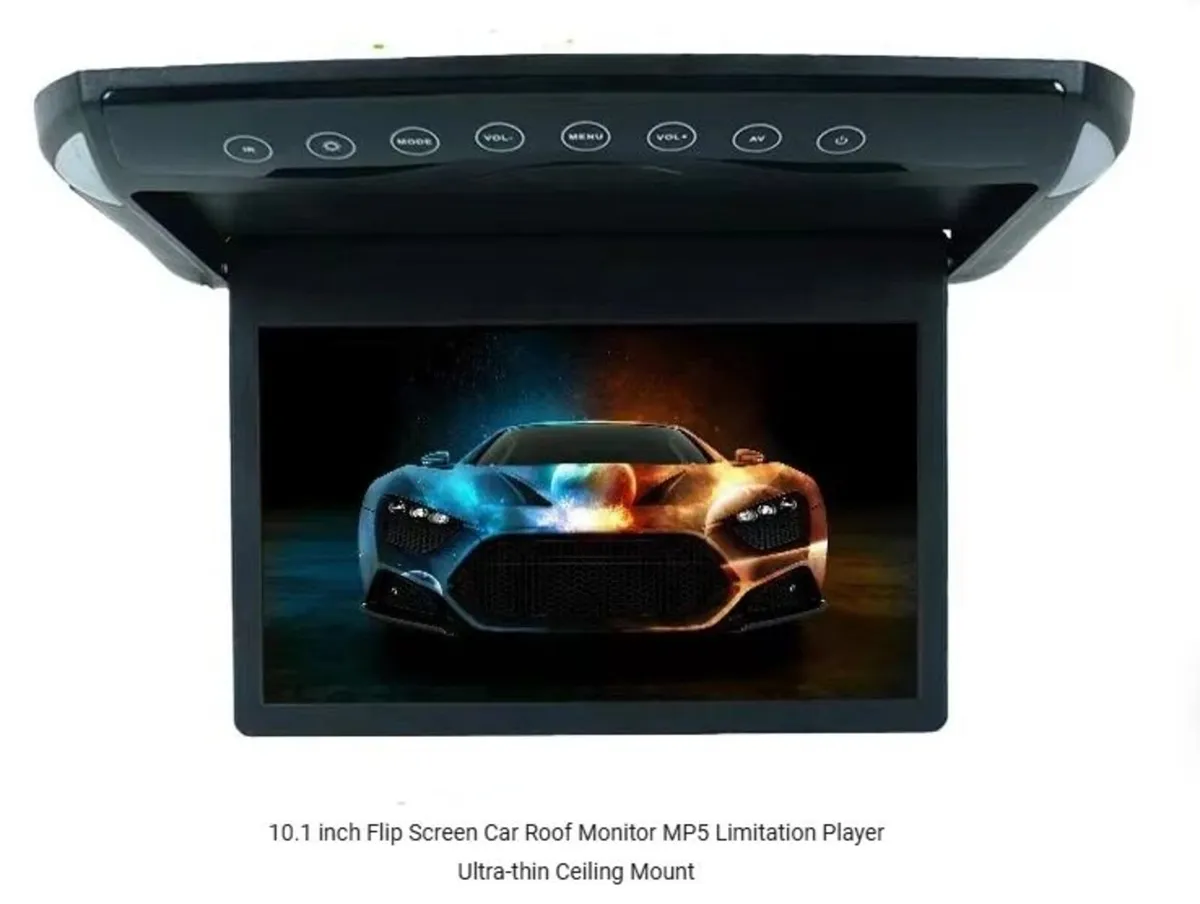 Car Ceiling Monitor 1080P HD Ultra Slim 10.1 Inch - Image 1