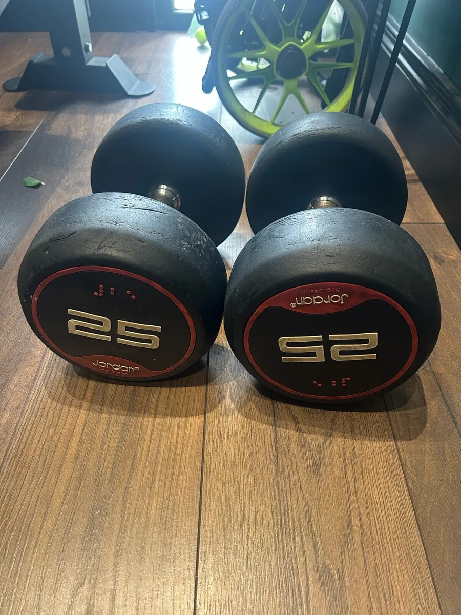 Jordan 25kg Dumbbells - Image 1