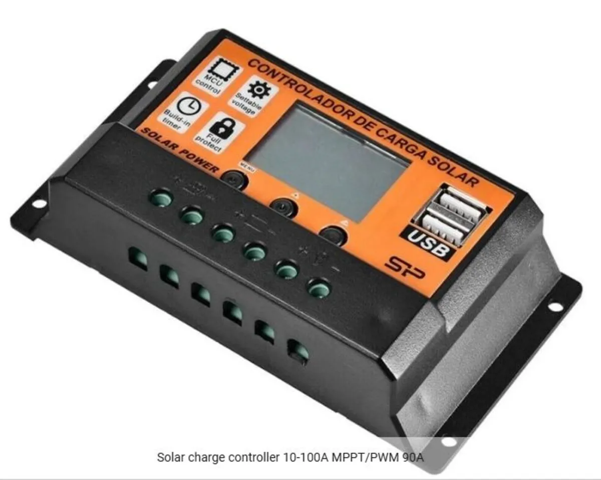 Solar Charge Controller 90A MPPT/PWM - Image 2
