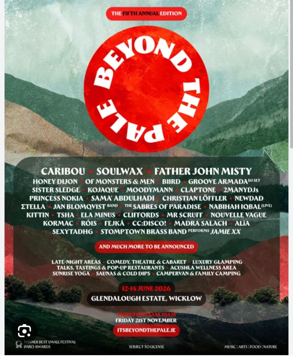 Beyond the Pale - Camping ticket x1