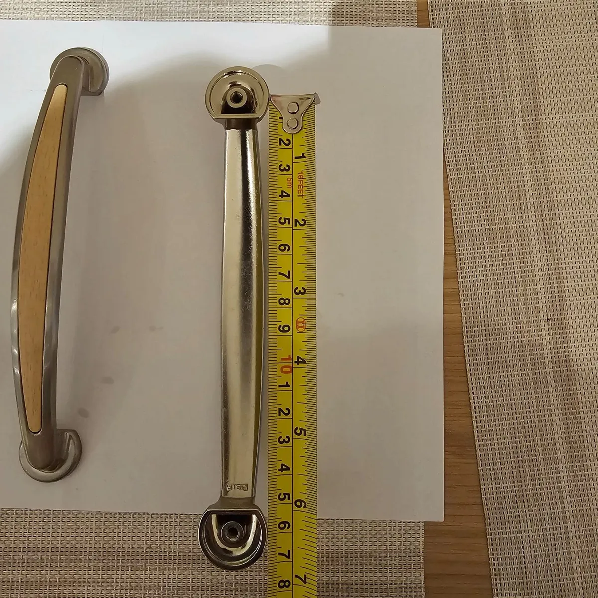 14 Matching Kitchen / Wardrobe Handles – Satin Nic - Image 4