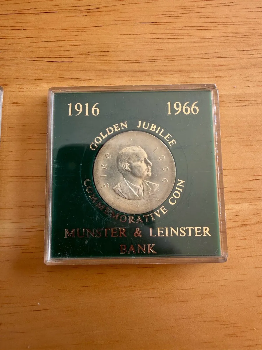 1966 Irish 10 Shilling Easter Rising Coin - Image 1