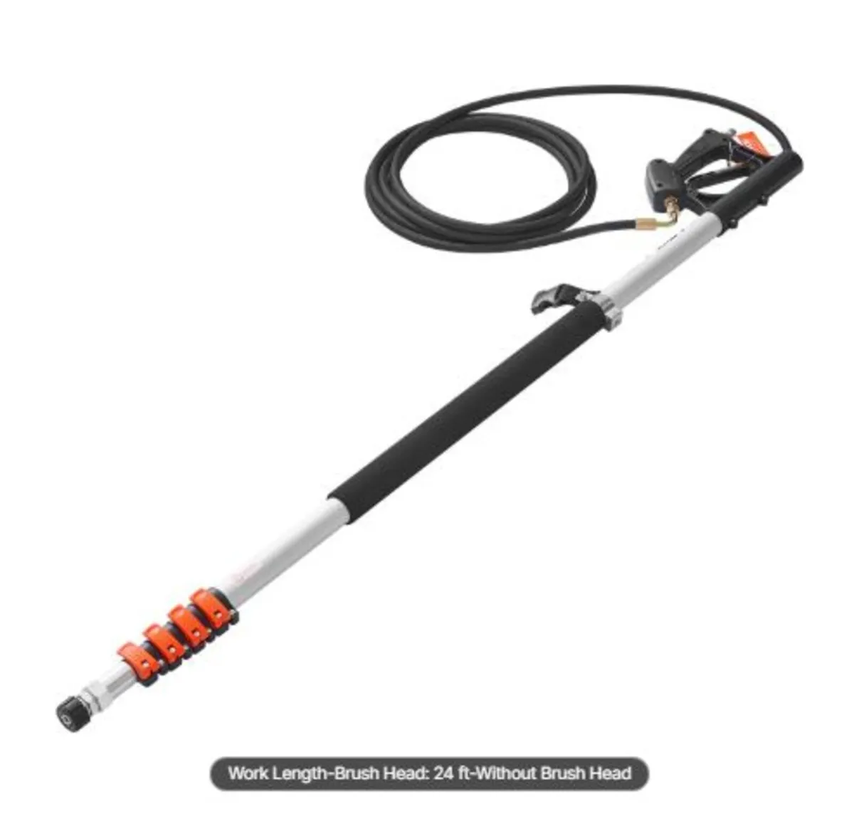 Pressure Washer Telescoping Wand, 24 ft, 4000 psi, - Image 4
