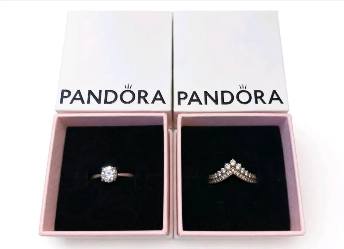 Pandora Rings Size 58/8.5