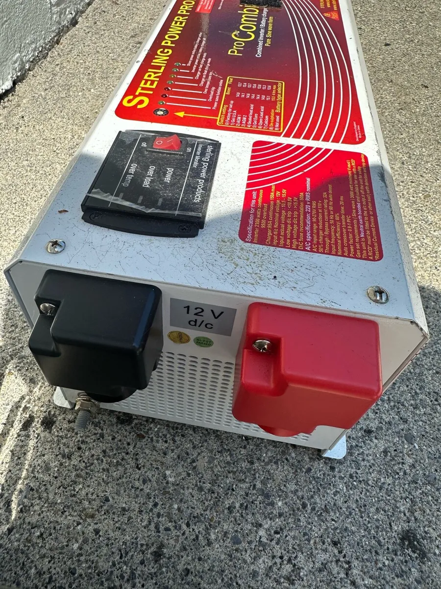 Sterling Pro Combi Inverter + batteries - Image 4