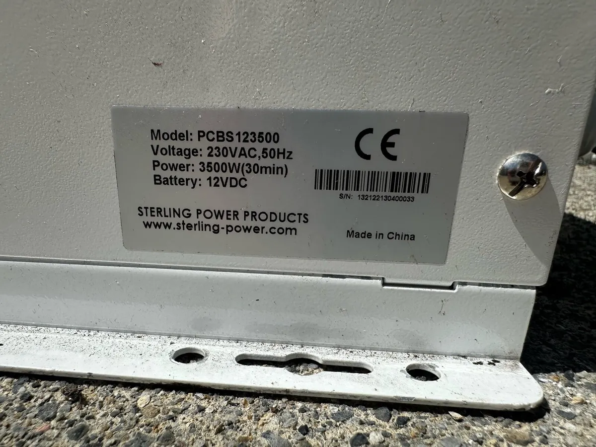 Sterling Pro Combi Inverter + batteries - Image 2