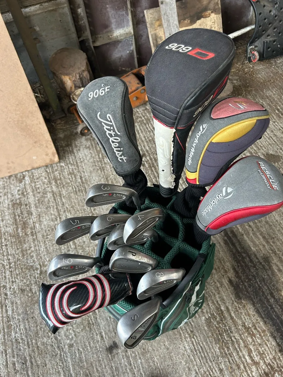 Full Golf Set and bag - Image 2