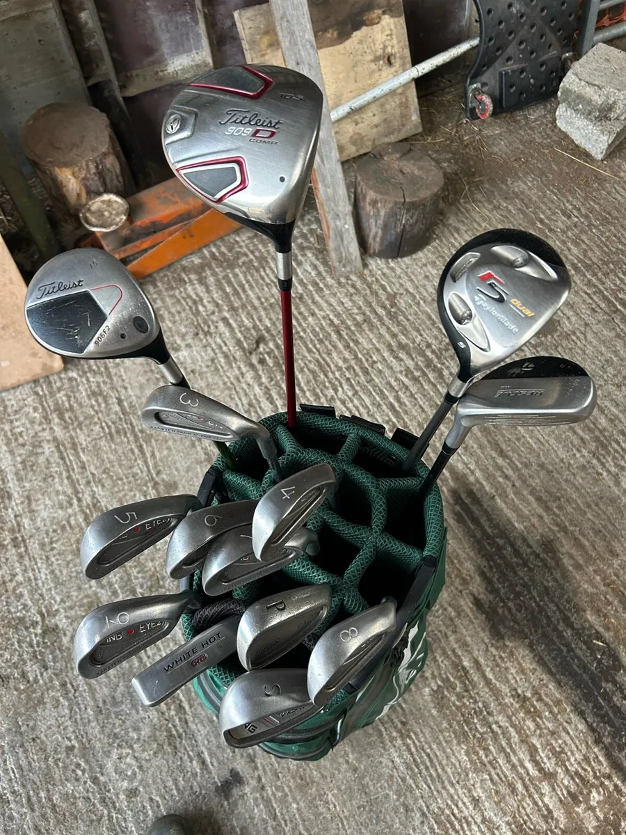 Full Golf Set and bag - Image 3