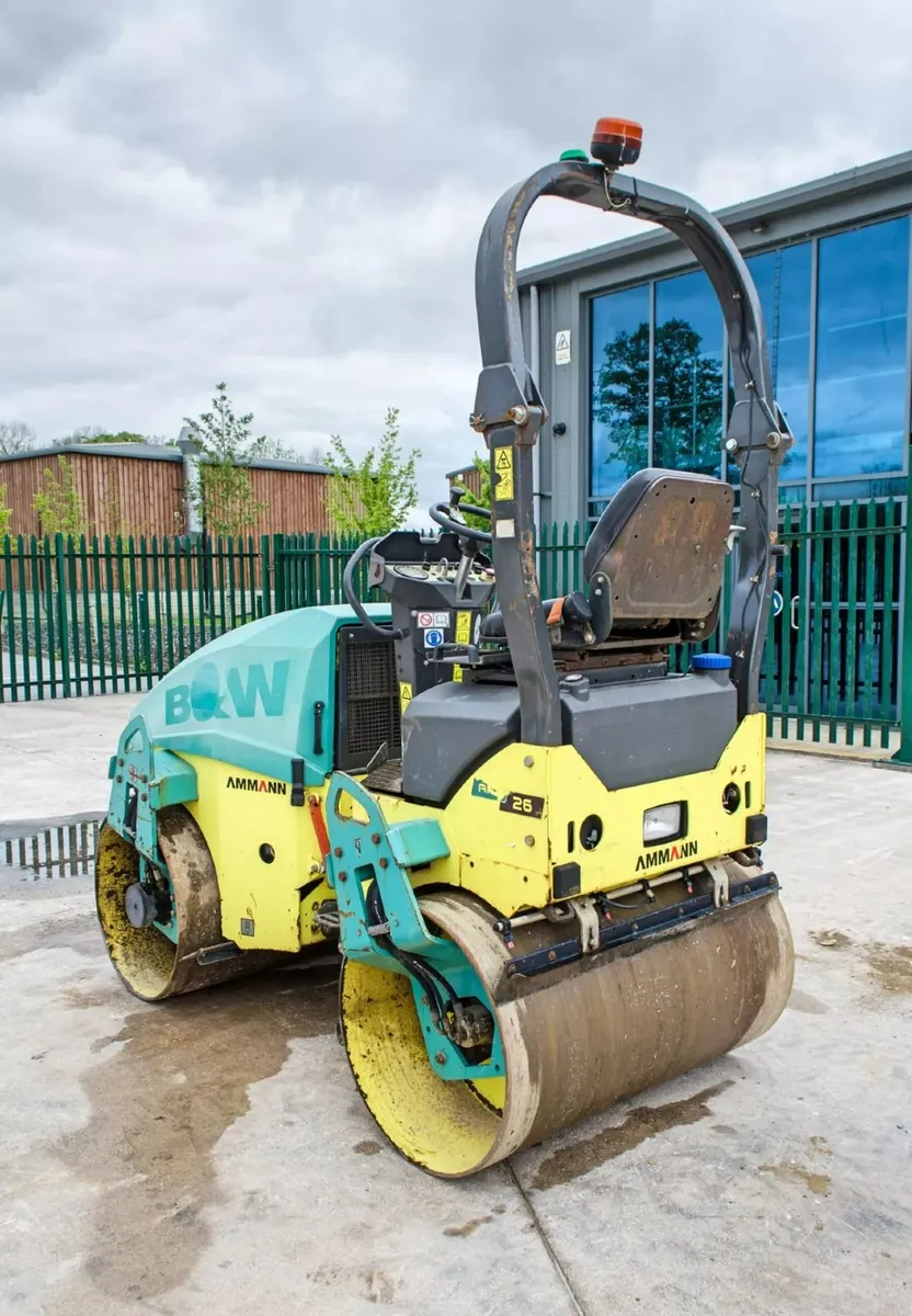 Ammann ARX26 double drum ride on roller - Image 3